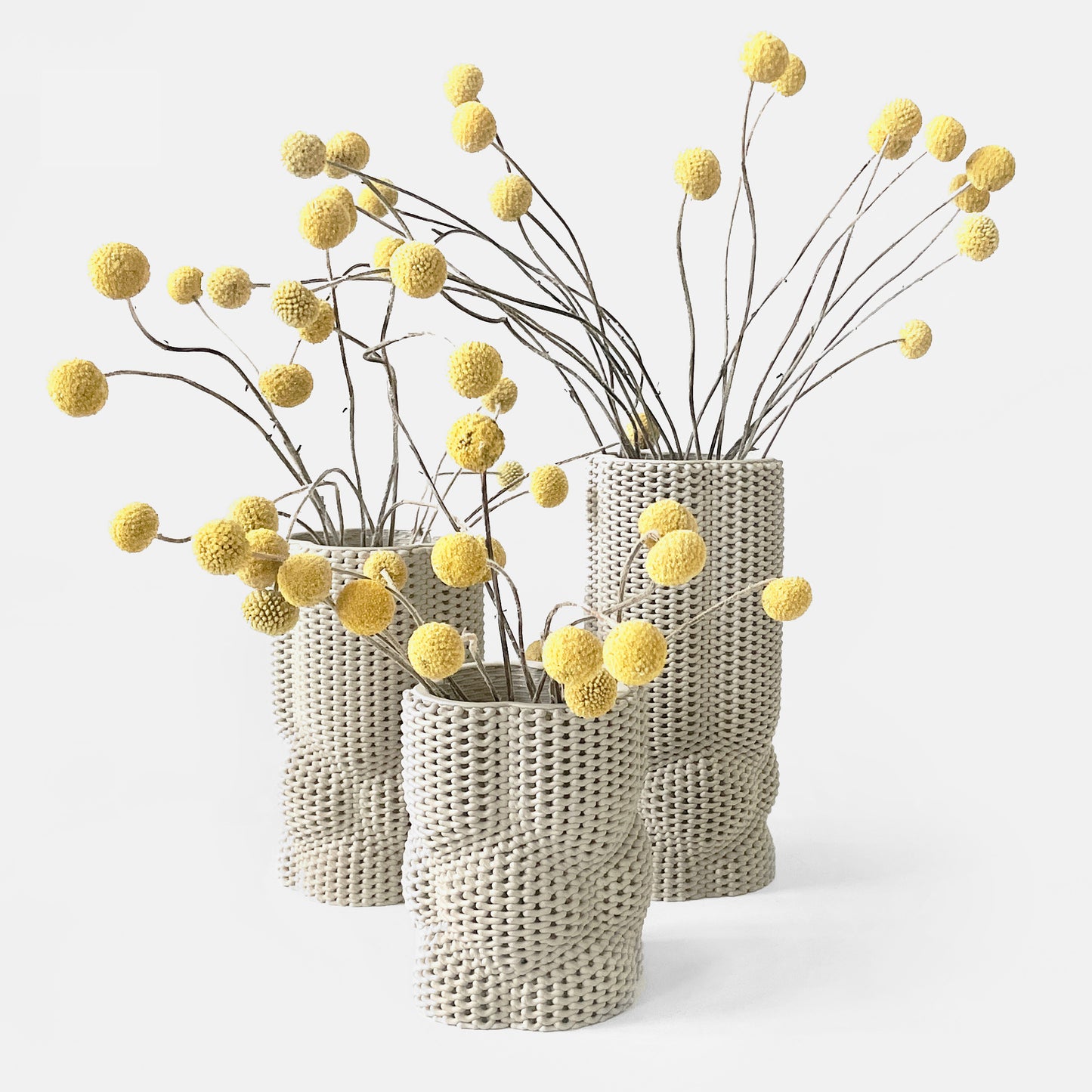 Bulky Vase Cream