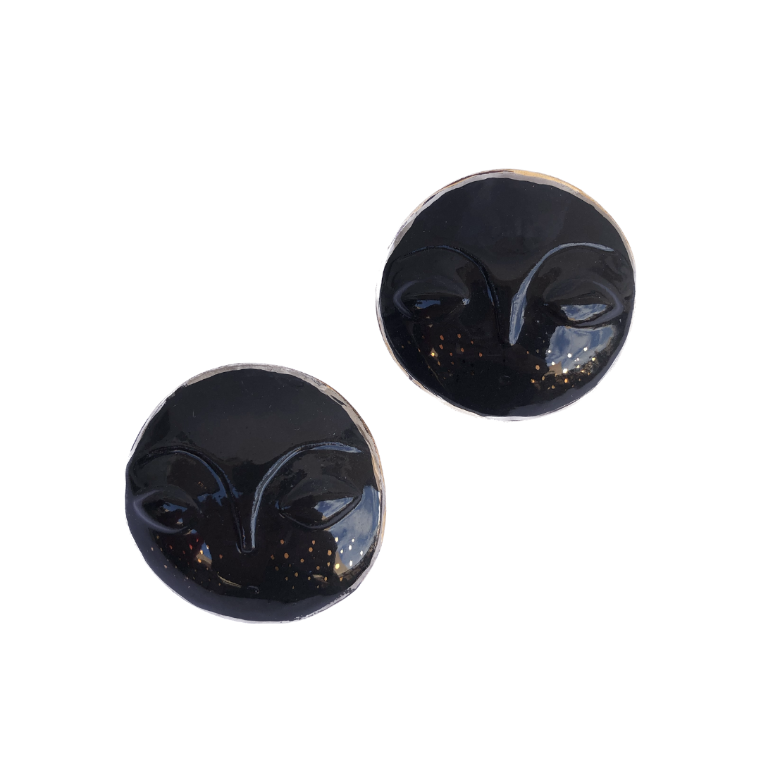 Pogany Round Earrings