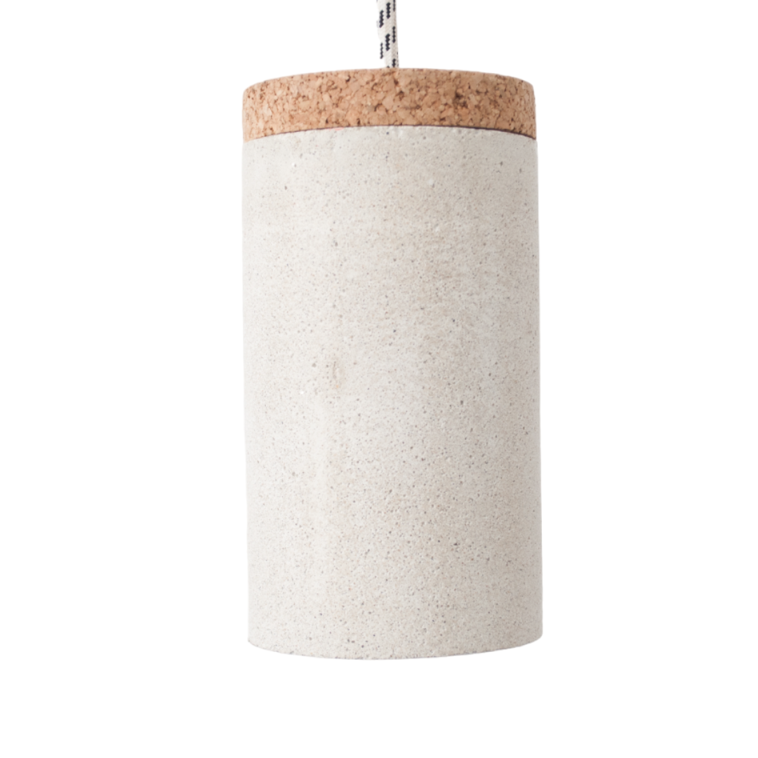 Slash Lamp - White Concrete