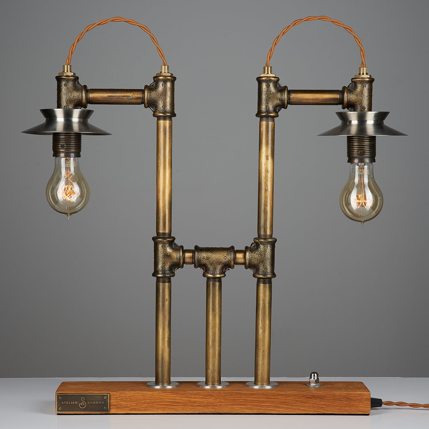 Andromeda Brass Lamp