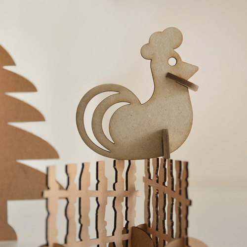 3D Farm Toy Set