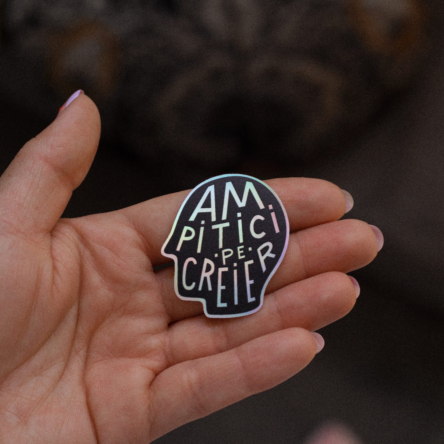 Sticker - Pitici pe creier