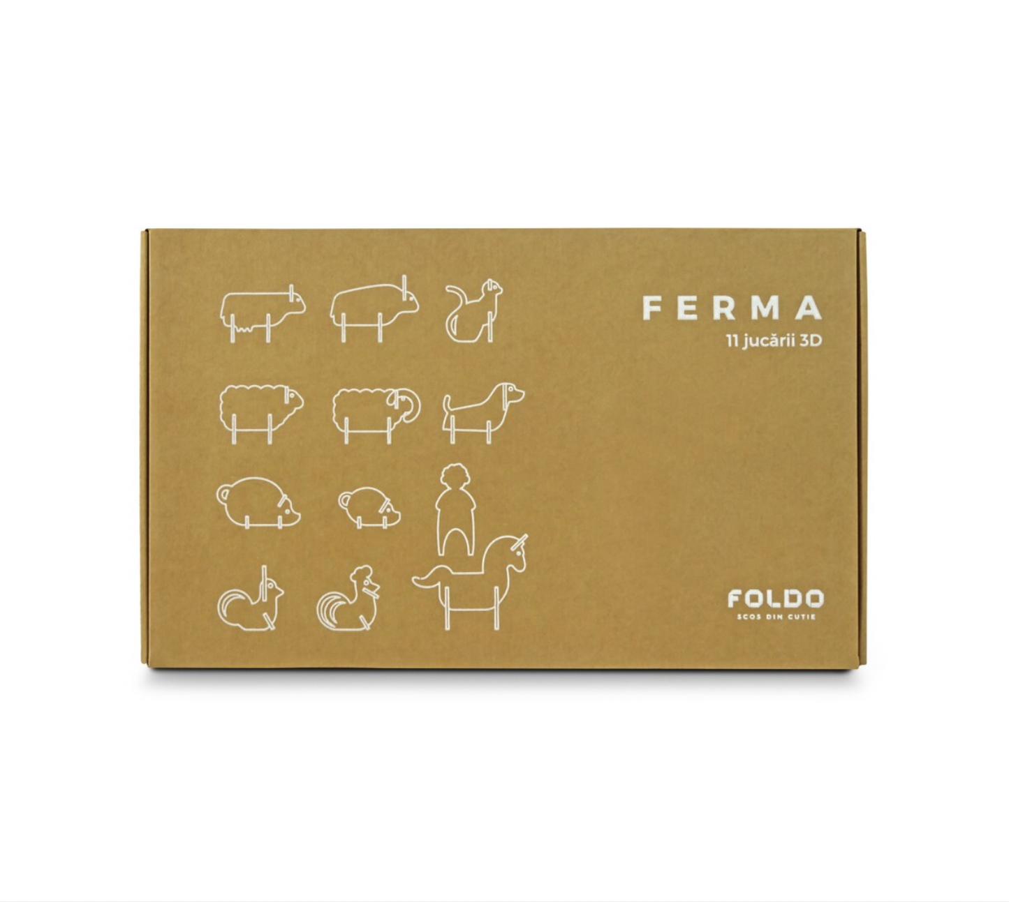 3D Farm Toy Set
