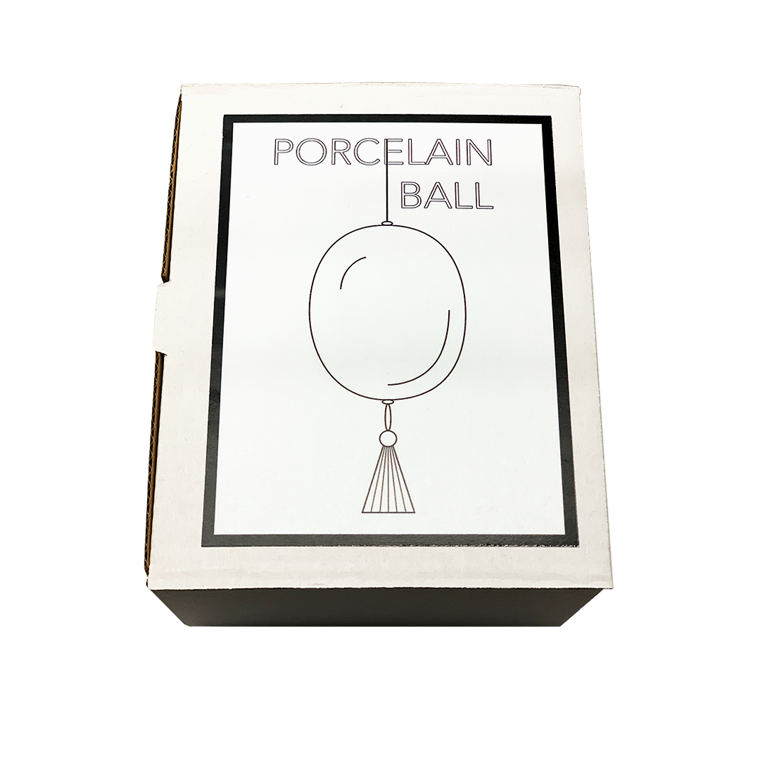 Glob porțelan pictat