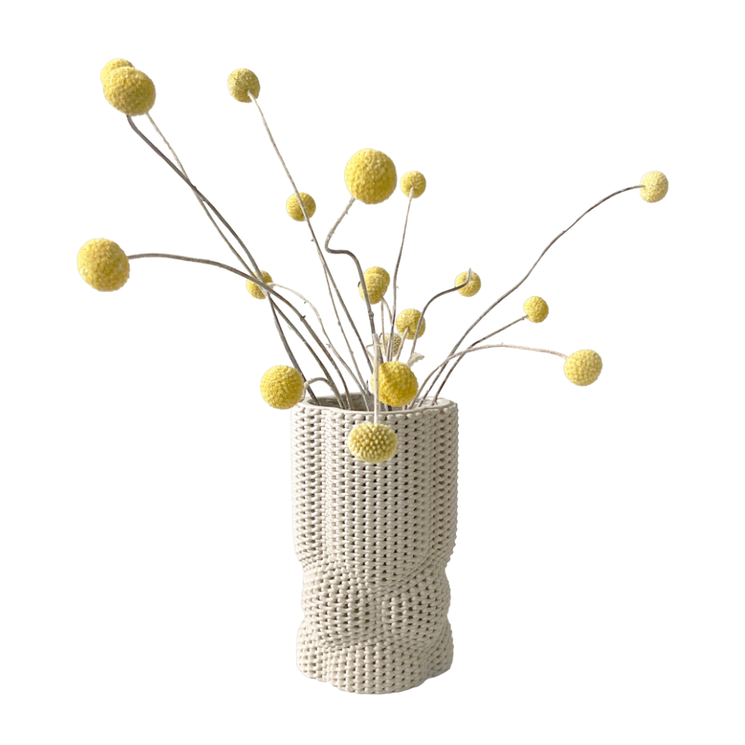 Bulky Vase Cream