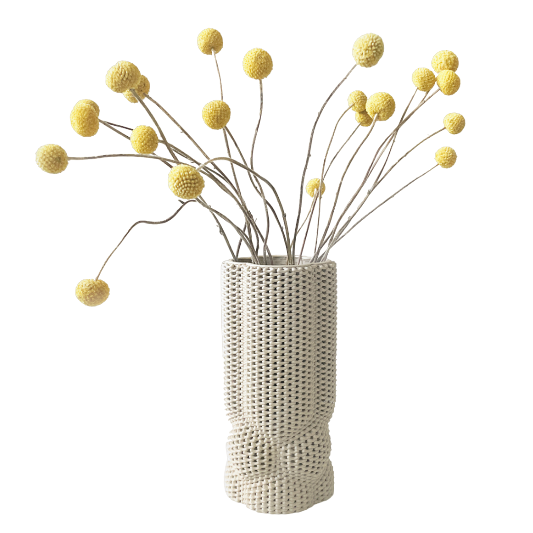 Bulky Vase Cream