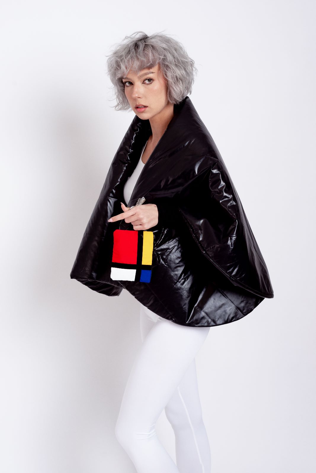 Portofel tip breloc Mondrian