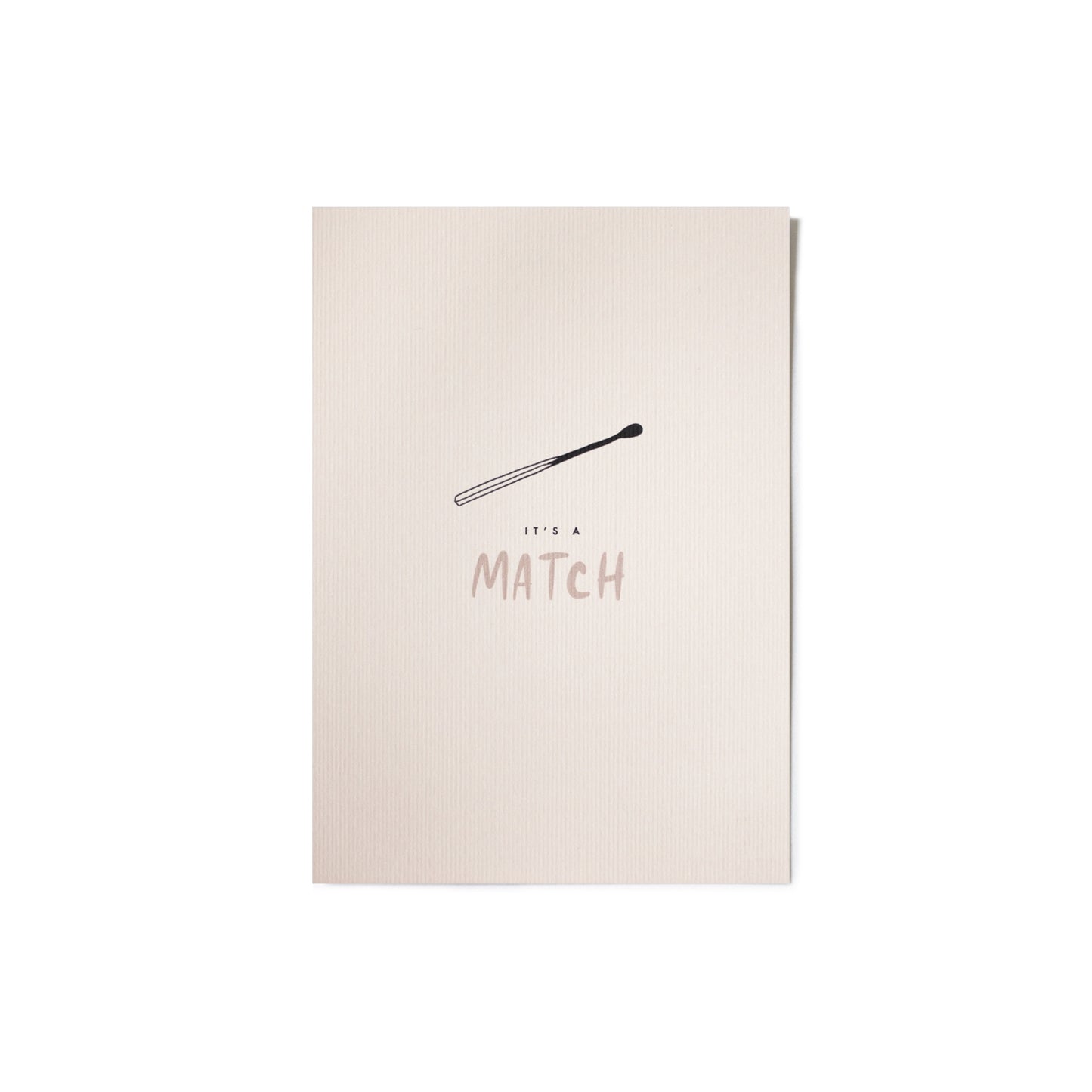 Cartolină - It's a match