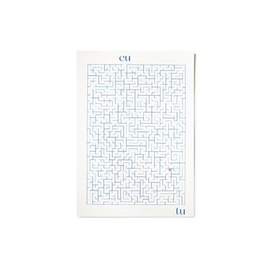 Cartolină - Labirint