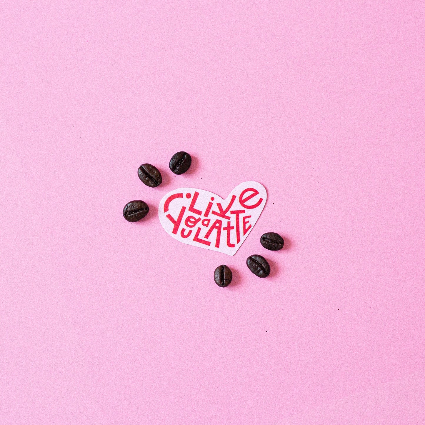 Sticker - I like you a latte