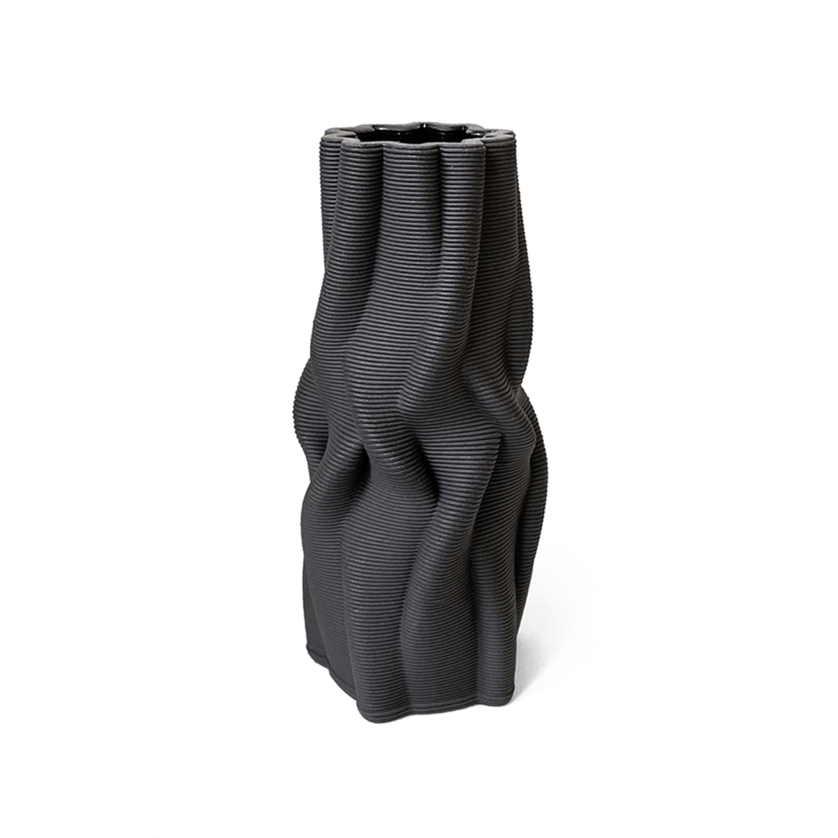 Intertwined Vase Black