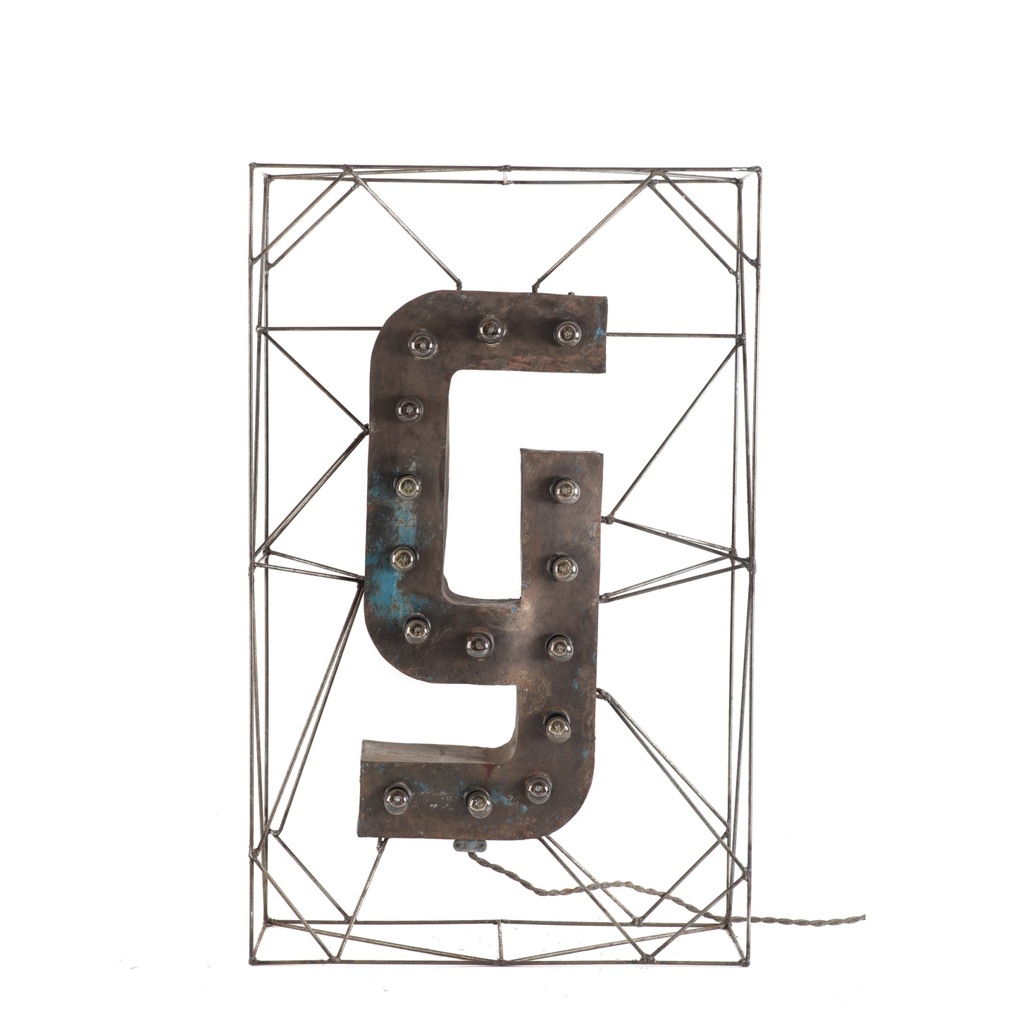 Letter G Lamp