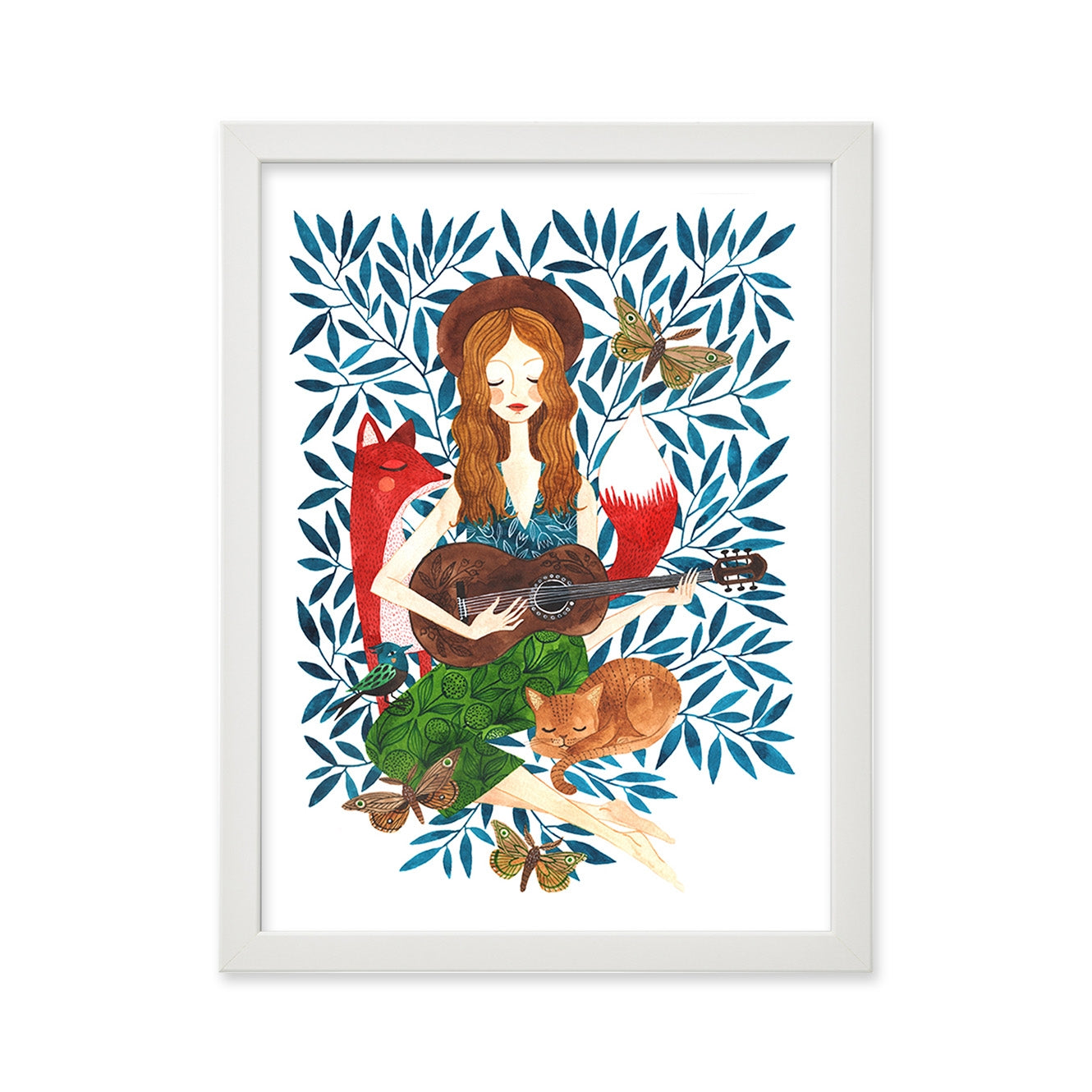 Colorhood - Guitar Girl by Oana Befort