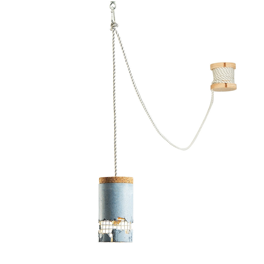 Slash Lamp - White Concrete