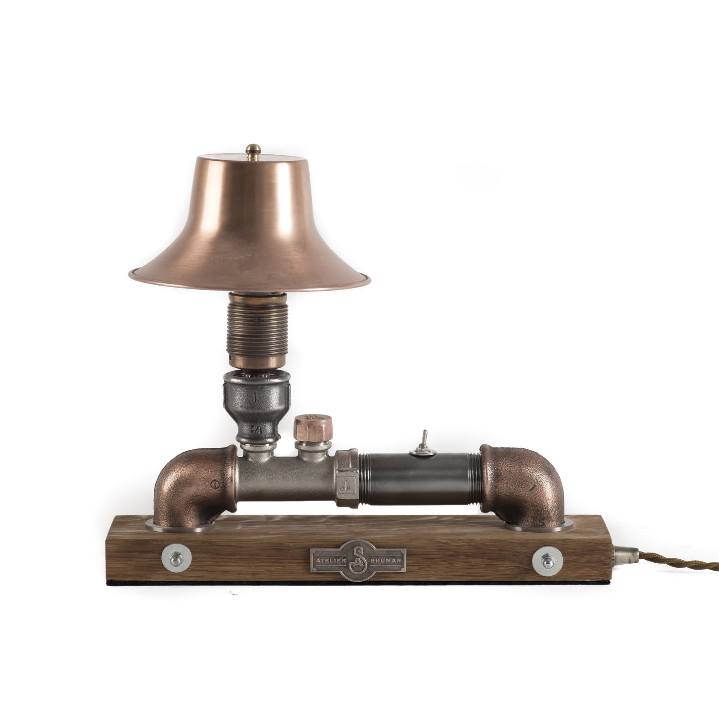 Perseus Copper Lamp