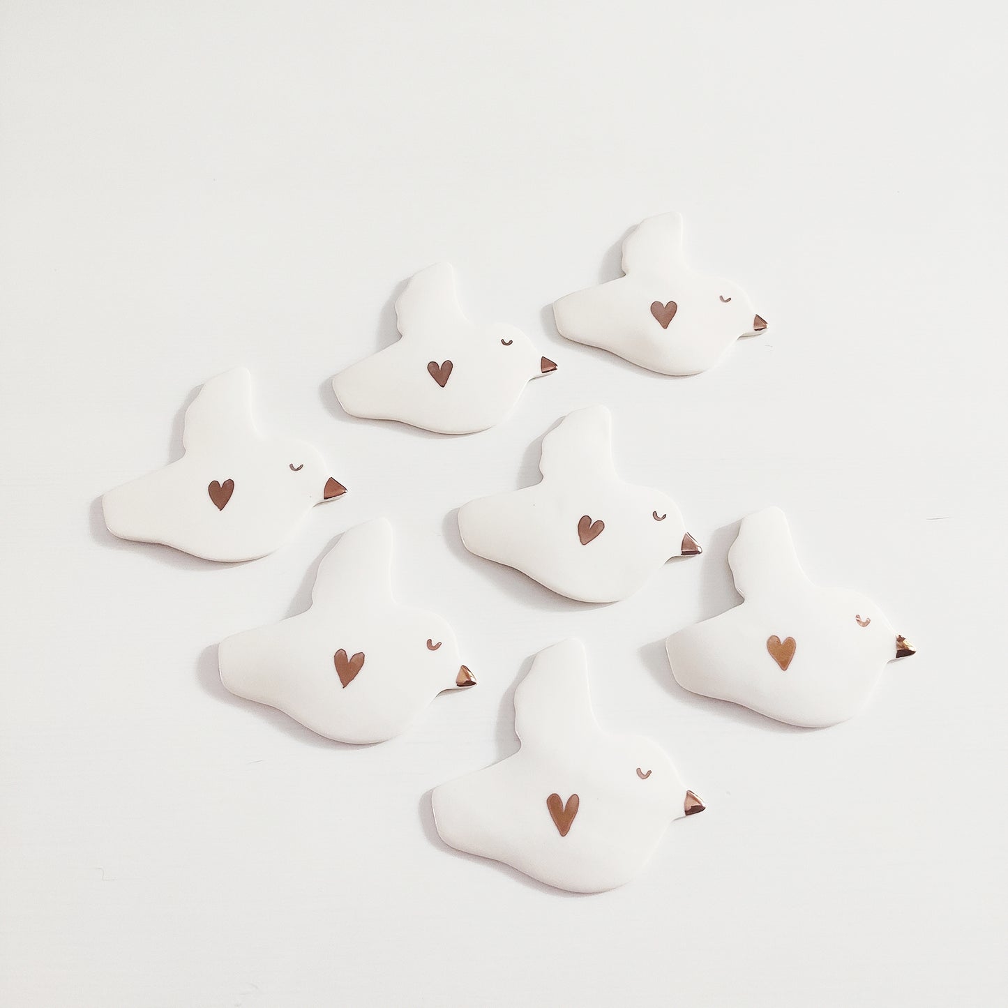 Pigeon Brooch