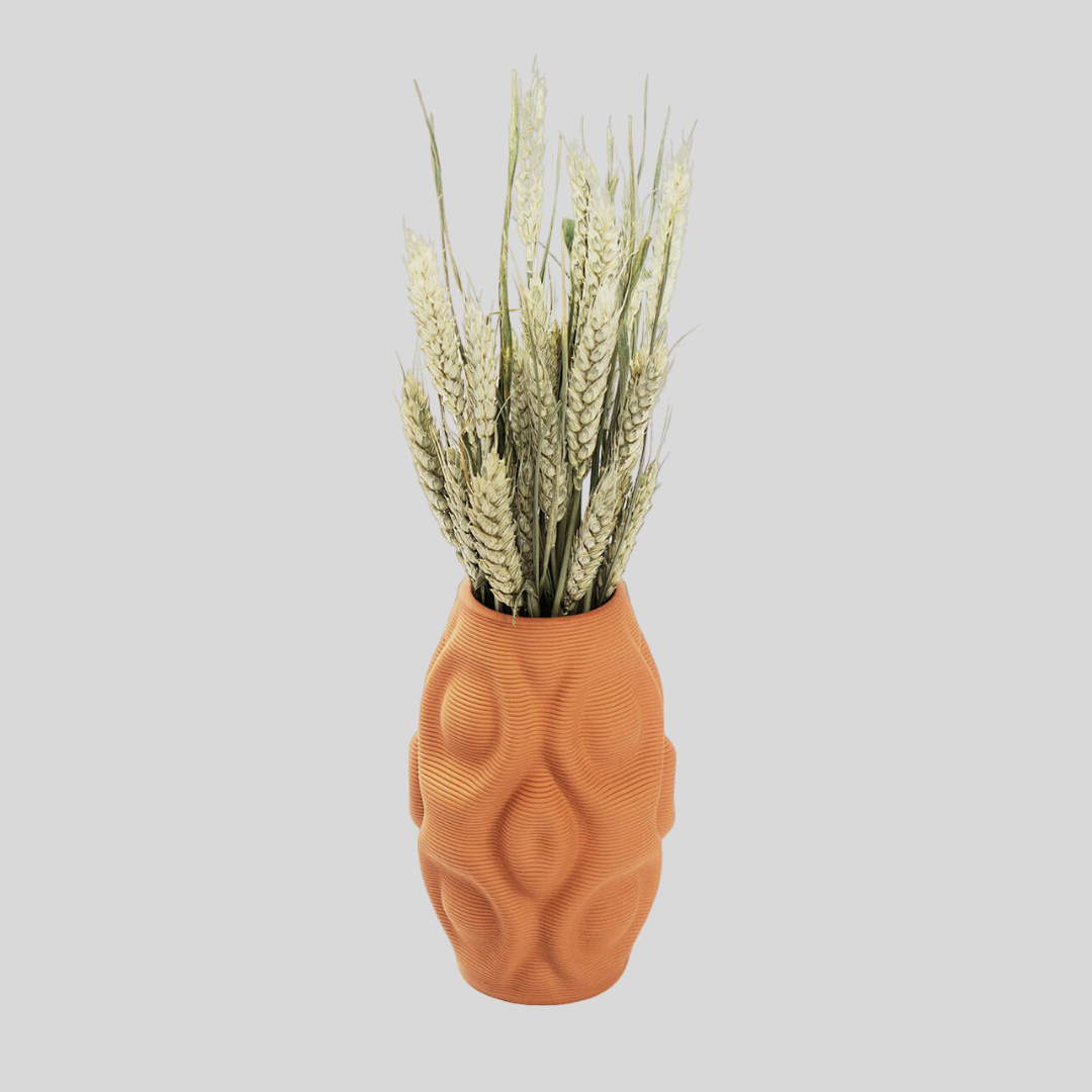 Ripple Terracotta Vases