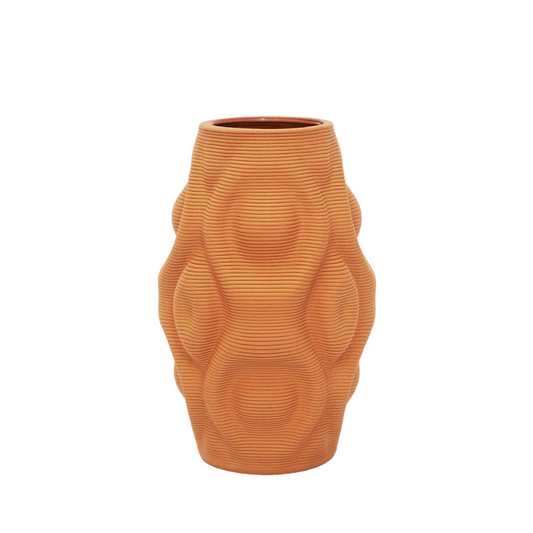 Ripple Vase Terracotta
