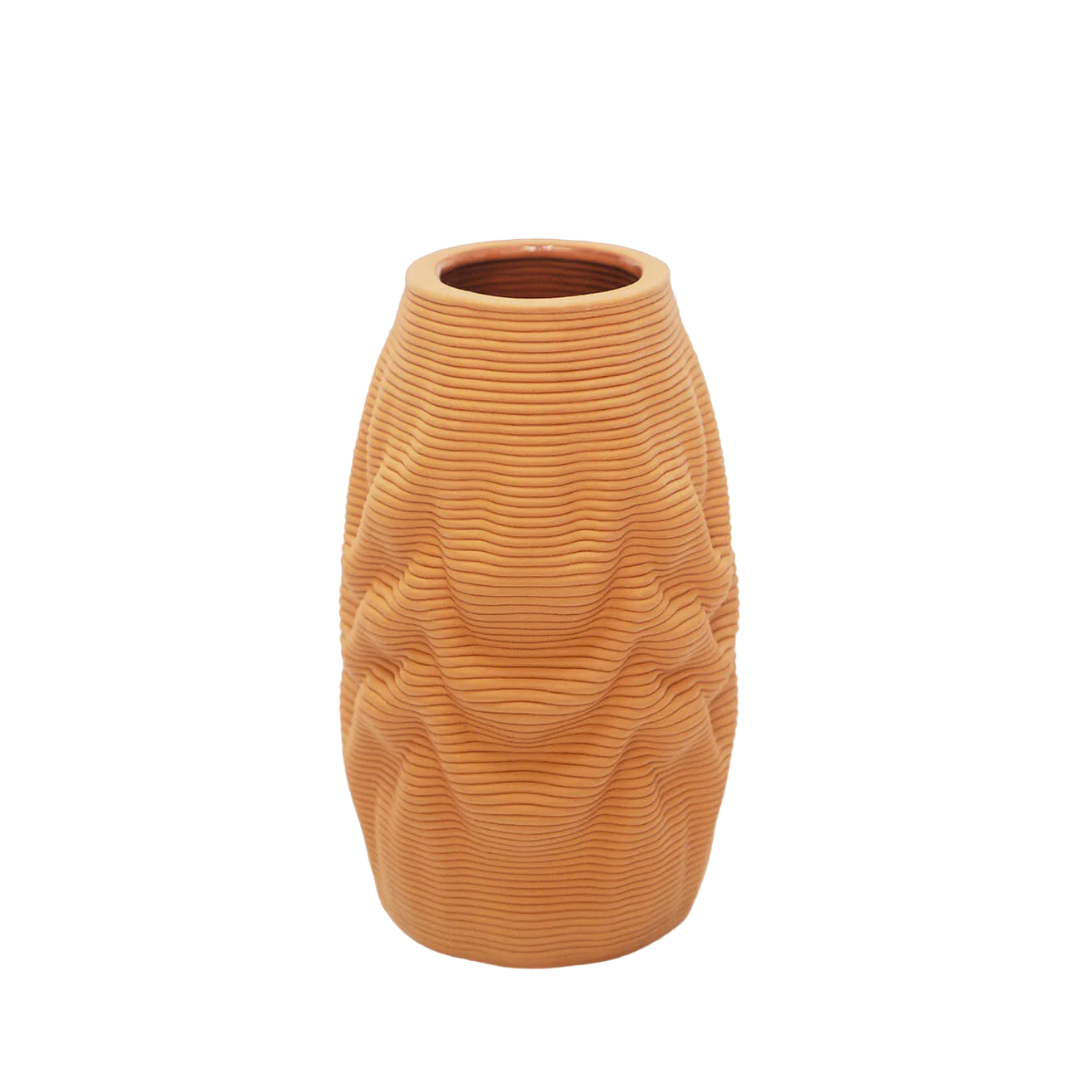 Melting Vase Terracotta