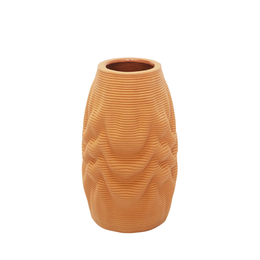 Melting Vase Terracotta