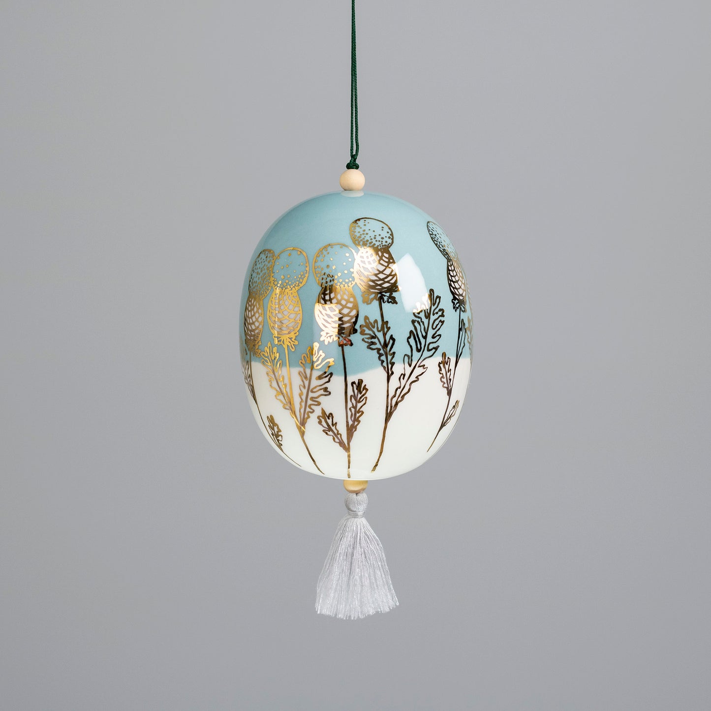 Painted Porcelain Globe