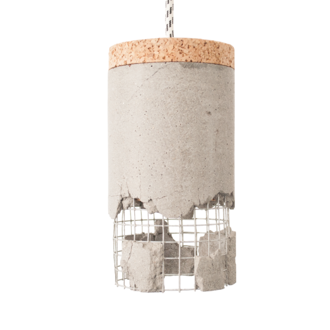 Slash Lamp - Gray Concrete