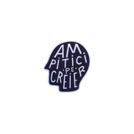 Sticker - Pitici pe creier