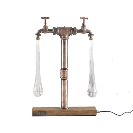 Libra Brass Lamp